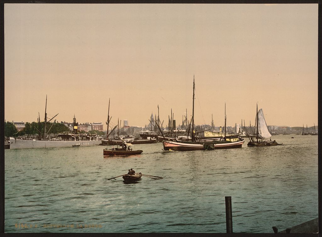 Al rond 1900 een van de grootste havens ter wereld, bruisend van internationale handel.